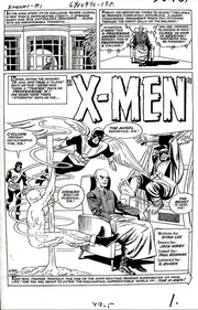 Jack Kirby’s X-Men # 1 (Original Pencils)