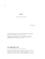 Batman 2 Screenplay (Unproduced Sequel to Batman 1989) by Sam Hamm