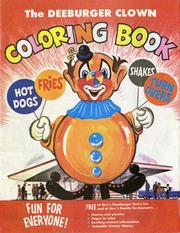 The Deeburger Clown Coloring Book